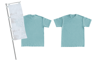 のぼり・Tシャツ例